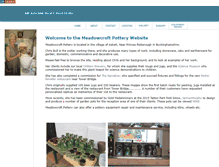 Tablet Screenshot of meadowcroft-pottery.co.uk